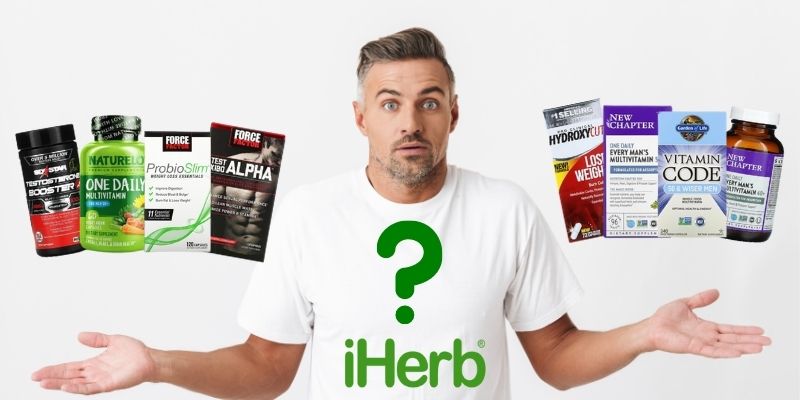 Топ витаминов и добавок для мужчин на iHerb